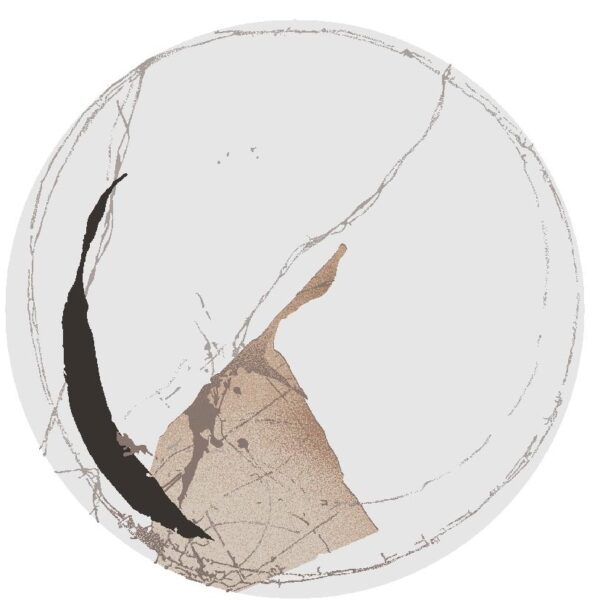 MARMO BIANCO / ALFOMBRA CIRCULAR 1.50M